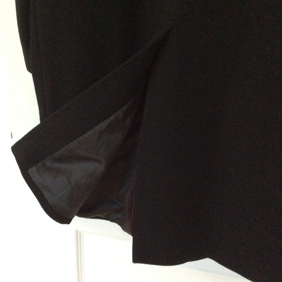 Joseph & Feiss Black Long Pea Coat - Picture 2 of 7